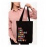 Tote Bag Bergland 1473 Black