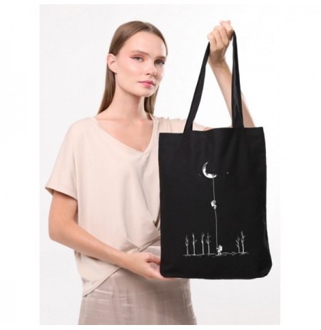 Tote Bag Bergland 1460 Black