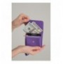 Woman's Wallet Garbalia Mini Best - Damson