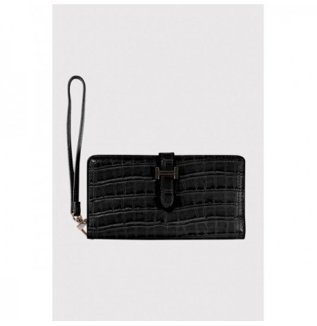 Woman's Wallet Garbalia Astana - Croco Black