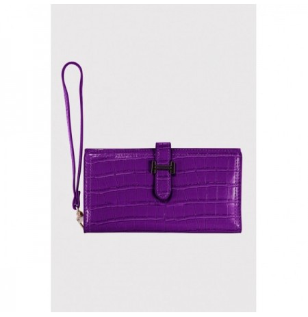 Woman's Wallet Garbalia Astana - Croco Damson