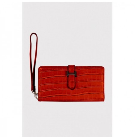 Woman's Wallet Garbalia Astana - Croco Tan