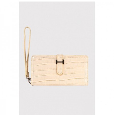 Woman's Wallet Garbalia Astana - Croco Beige