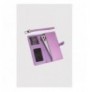 Woman's Wallet Garbalia Astana - Croco Lilac