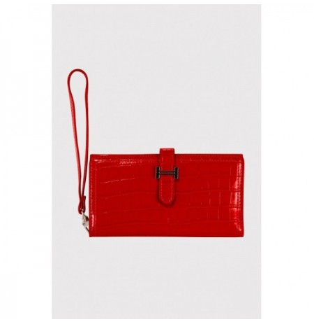 Woman's Wallet Garbalia Astana - Croco Red