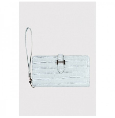 Woman's Wallet Garbalia Astana - Croco Baby Blue