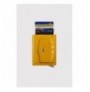 Unisex Wallet Garbalia Malta Croco - Mustard