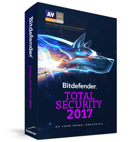 Bitdefender Total Security 2017, 5 Liçensa/1 Vit